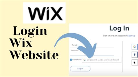 login wix-1